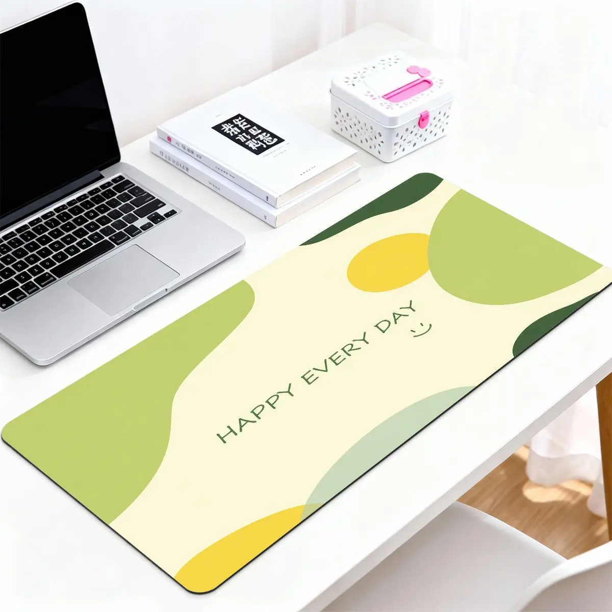 Fresh Pastel Green Curve Block Mouse Pad-Anti-Slip Base,Wear Resistant,Lock Edge, Aesthetic Desk Ornament for Office Home Study
Fresh Pastel Green Curve Block Mouse Pad-Anti-Slip Base,Wear Resistant,Lock Edge, Aesthetic Desk Ornament for Office Home Study