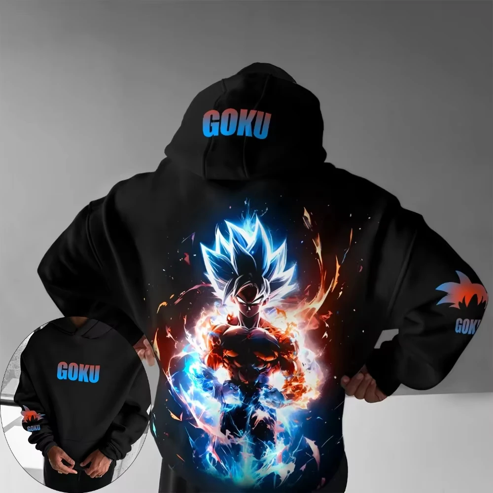 Dragon Ball Men's Hoodie Sweater Goku Ultra Instinct Japanese Anime Summer Fall Boy Children Long Sleeve Parent-Child Wear
Dragon Ball Men's Hoodie Sweater Goku Ultra Instinct Japanese Anime Summer Fall Boy Children Long Sleeve Parent-Child Wear