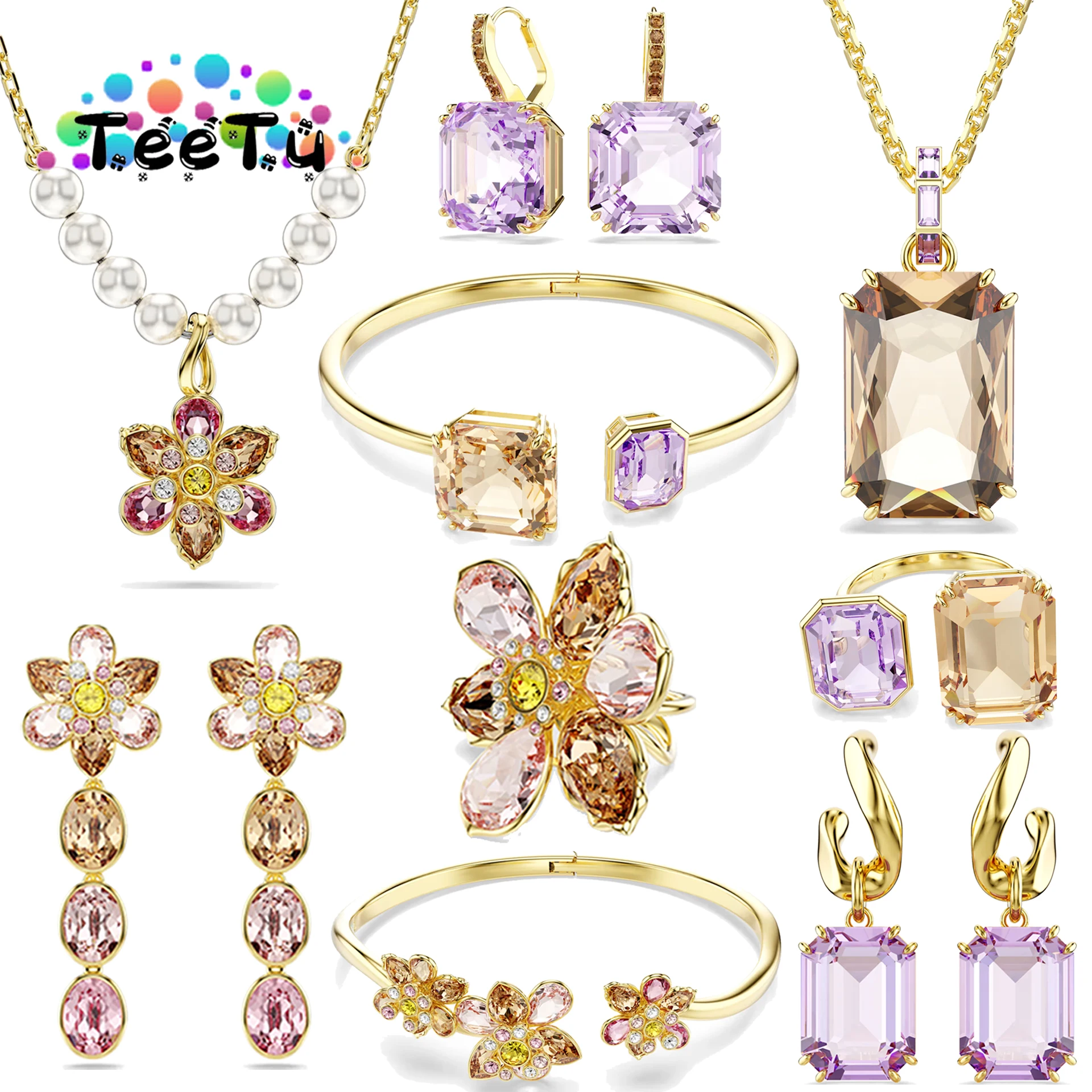 2026 women's light luxury niche design earrings fashionable high-end necklace bracelet trendy multifunctional jewelry set
2026 women's light luxury niche design earrings fashionable high-end necklace bracelet trendy multifunctional jewelry set
