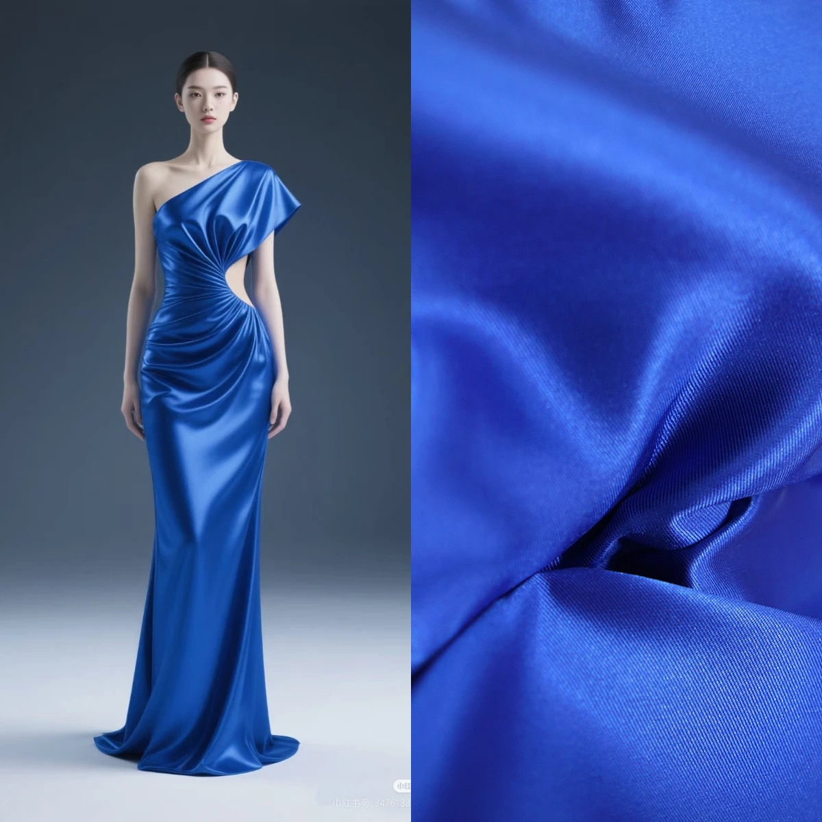 Blue Heavyweight Stiff Mikado Twill Satin Fabric Luxury Thickened for Wedding Dresses Gowns Suits DIY Sewing High-end Tailorin
Blue Heavyweight Stiff Mikado Twill Satin Fabric Luxury Thickened for Wedding Dresses Gowns Suits DIY Sewing High-end Tailorin