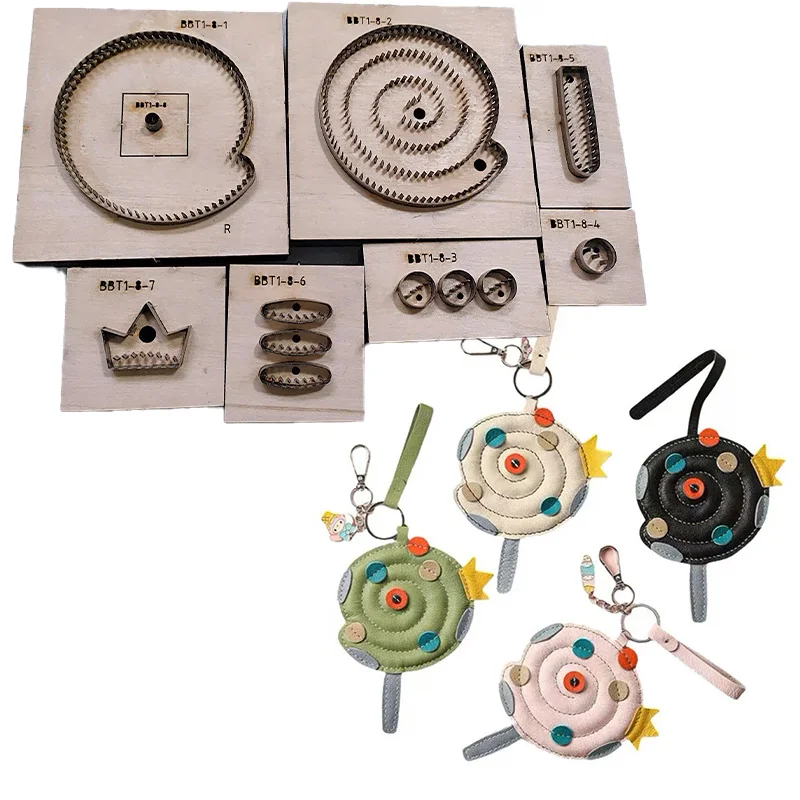 Lollipop Pendant Die-cutting Mold, Keychain Pendant Die-cutting Mold, DIY Handmade Leather Goods Die-cutting Mold Customization
Lollipop Pendant Die-cutting Mold, Keychain Pendant Die-cutting Mold, DIY Handmade Leather Goods Die-cutting Mold Customization