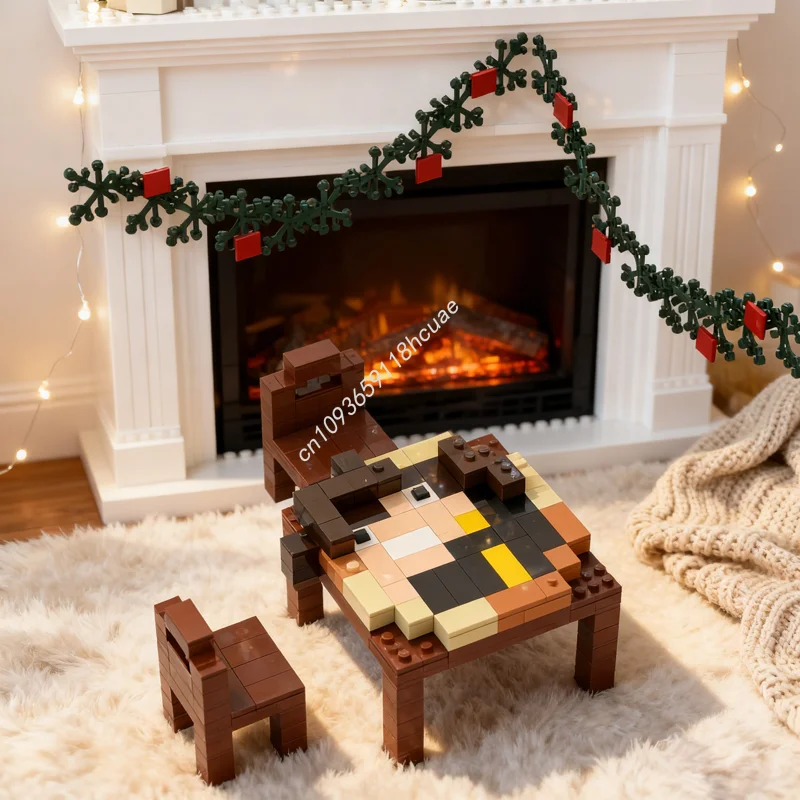 364pcs MOC GeminiTay S Impulse Pizza Hermitcraft My World Model Building Blocks Architecture Toy Christmas Gift Idea Education
364pcs MOC GeminiTay S Impulse Pizza Hermitcraft My World Model Building Blocks Architecture Toy Christmas Gift Idea Education