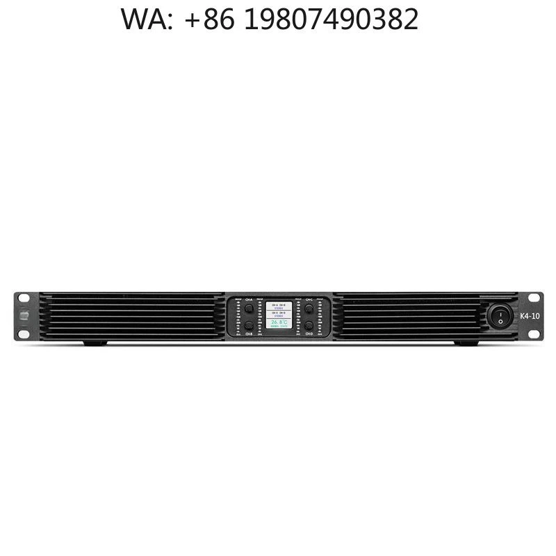 4×1000W 1U Class D Digital Power Amplifier Wide Voltage Professional Drive For Line Array Stage Speaker
4×1000W 1U Class D Digital Power Amplifier Wide Voltage Professional Drive For Line Array Stage Speaker