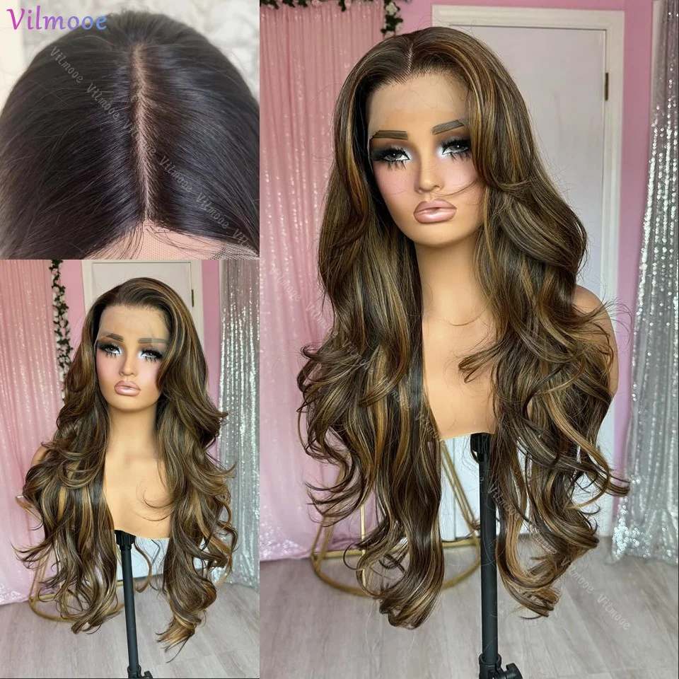 Highlight Body Wave 13x4 Silk Base Lace Frontal Wigs Human Hair #4/30 Highlights Colored Body Wave 5x5 Glueless Lace Closure Wig
Highlight Body Wave 13x4 Silk Base Lace Frontal Wigs Human Hair #4/30 Highlights Colored Body Wave 5x5 Glueless Lace Closure Wig
