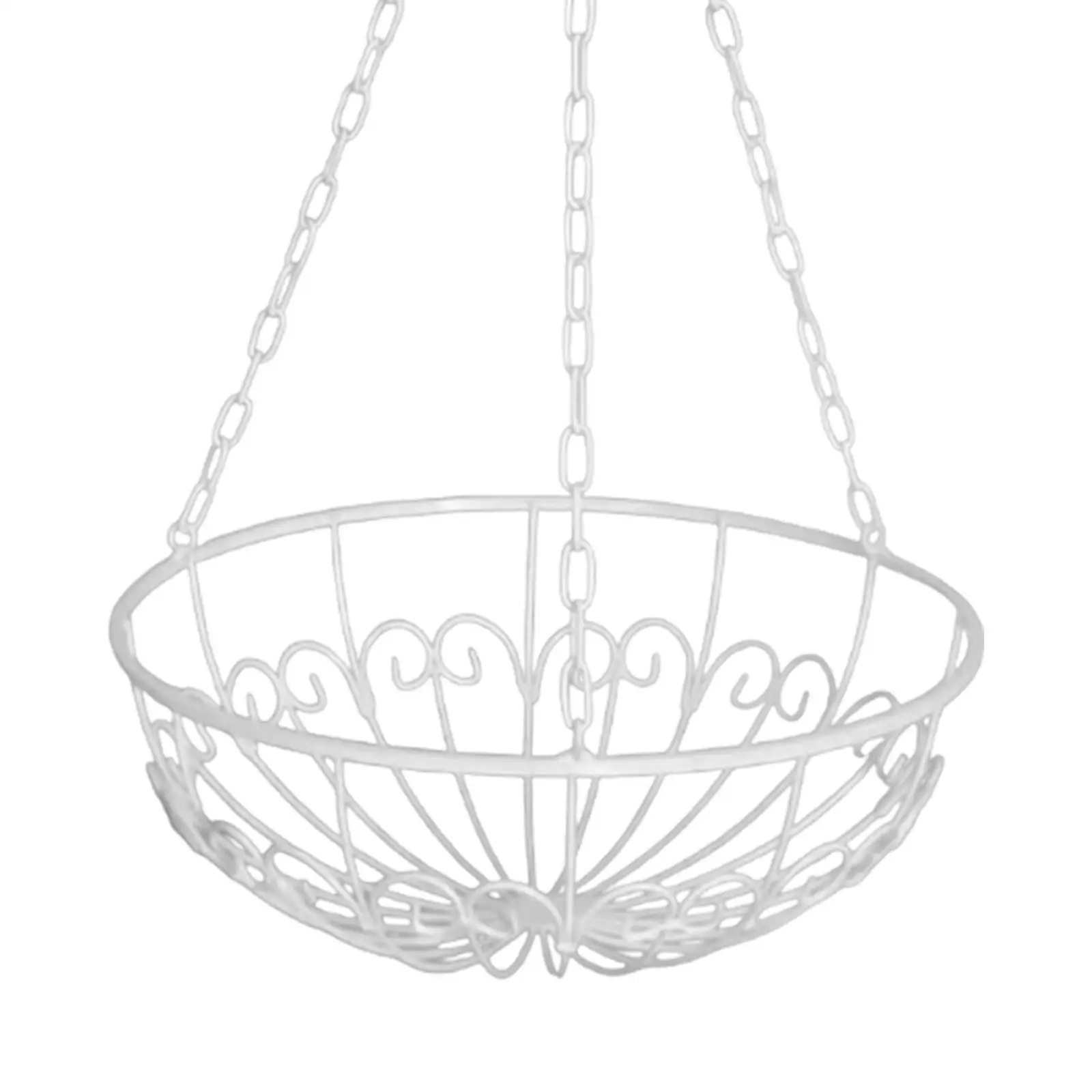 Garden Hanging Basket European Modern Ornament Multipurpose Flower Pot Container Metal Hanging Planter for Courtyard Porch
Garden Hanging Basket European Modern Ornament Multipurpose Flower Pot Container Metal Hanging Planter for Courtyard Porch