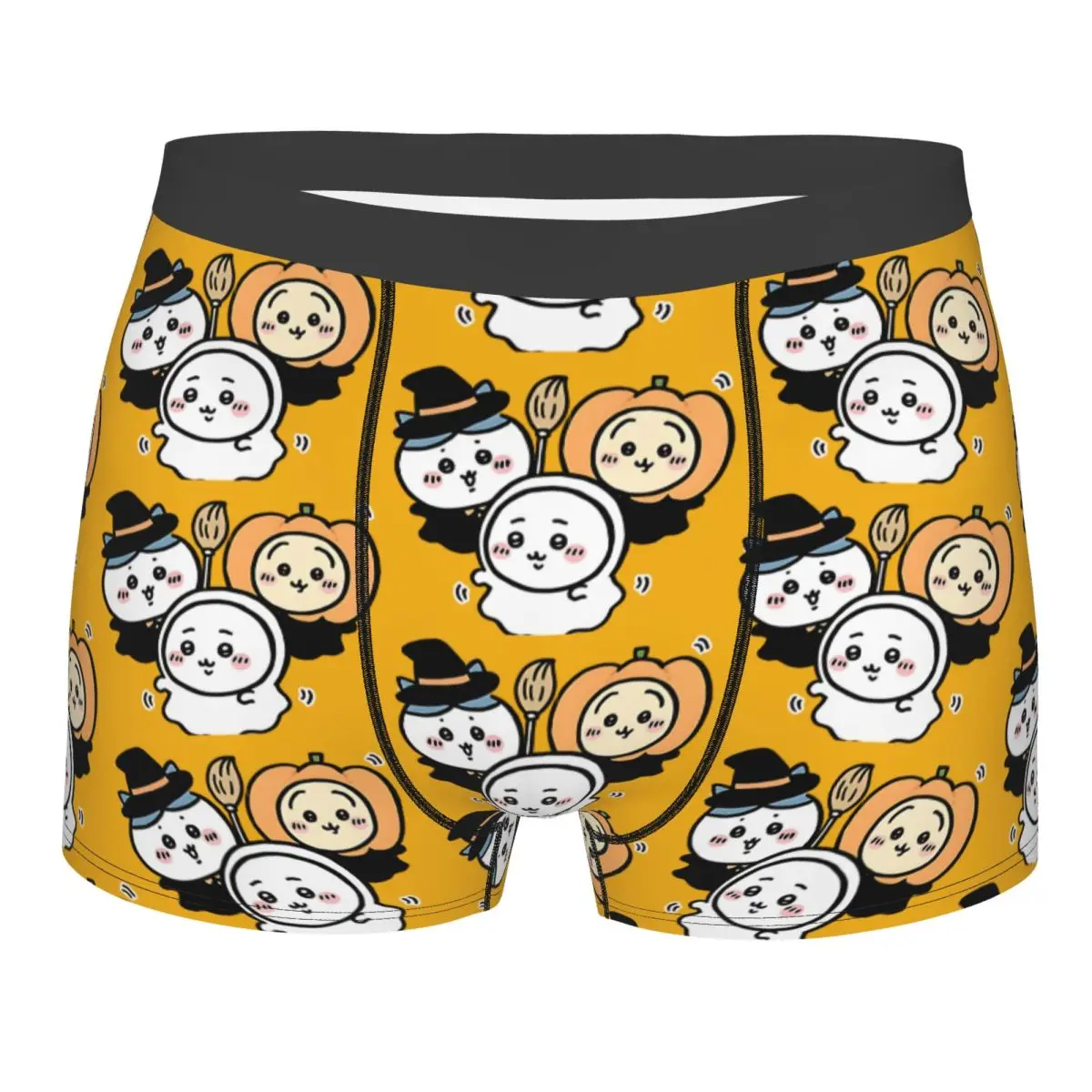 Мужские трусы-боксеры Chiikawa на Хэллоуин с милыми призраками, дышащее нижнее белье, мужские новые длинные трусы больших размеров
Мужские трусы-боксеры Chiikawa на Хэллоуин с милыми призраками, дышащее нижнее белье, мужские новые длинные трусы больших размеров