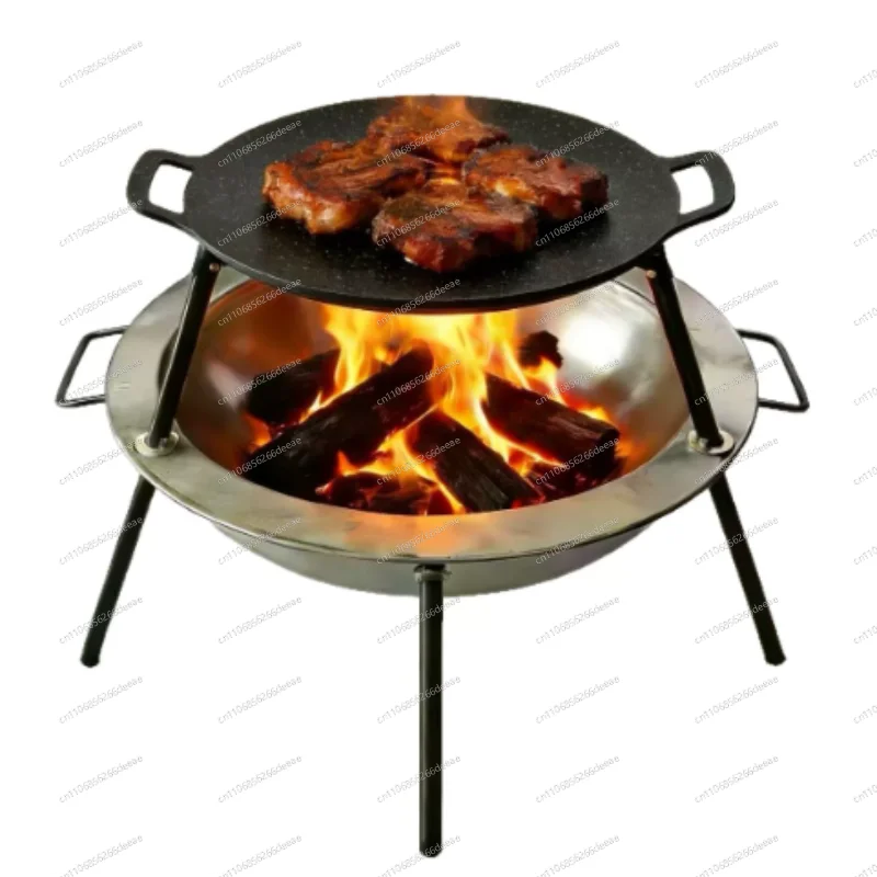 Outdoor Portable Removable Three-legged Brazier Outdoor BBQ Enclosed Furnace Tea Boiler Charcoal Basin
Outdoor Portable Removable Three-legged Brazier Outdoor BBQ Enclosed Furnace Tea Boiler Charcoal Basin