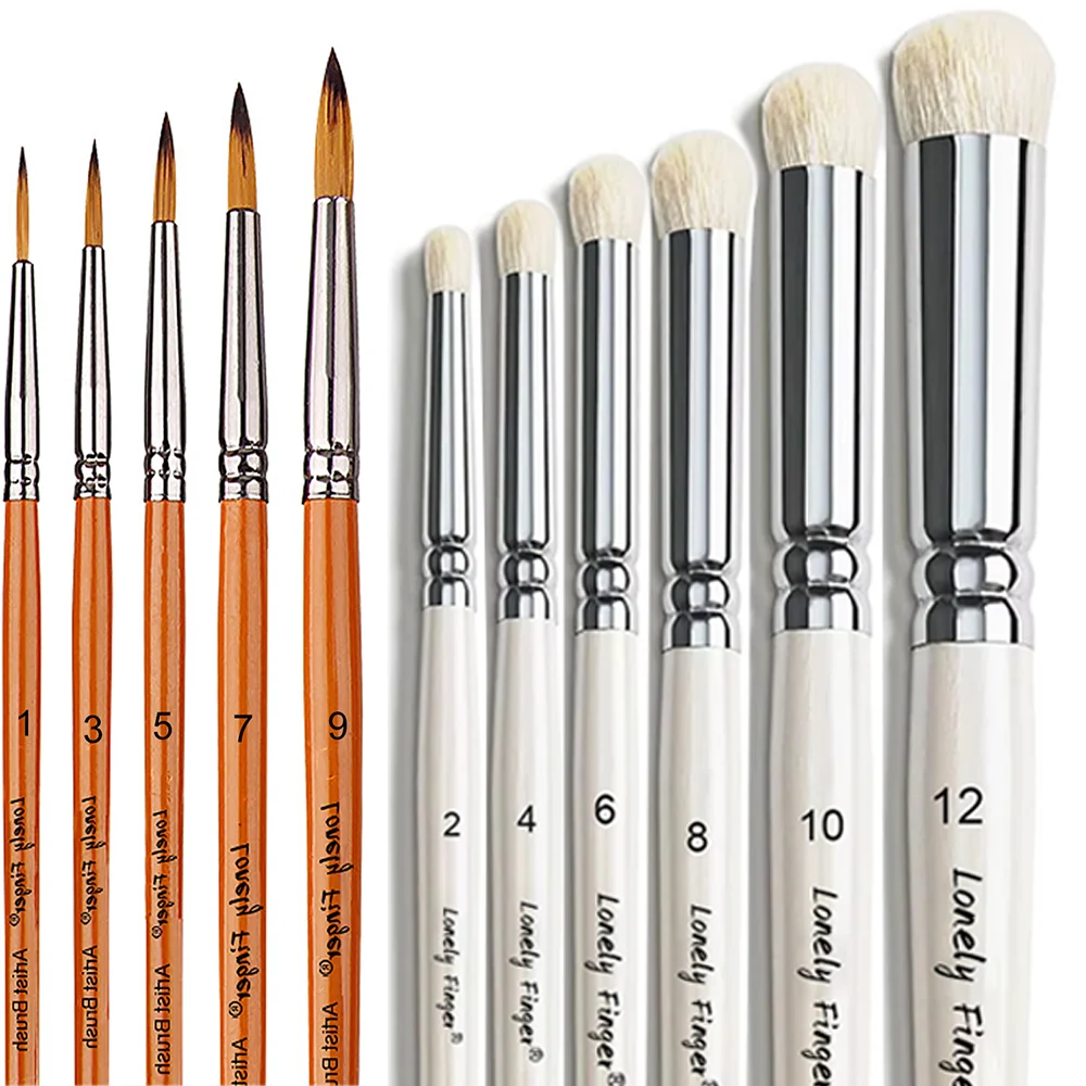 Набор кистей для микродеталь, миниатюрные кисти для сухого кисти, маленькие тонкие кисти для акрила, акварели и краски от N
Набор кистей для микродеталь, миниатюрные кисти для сухого кисти, маленькие тонкие кисти для акрила, акварели и краски от N