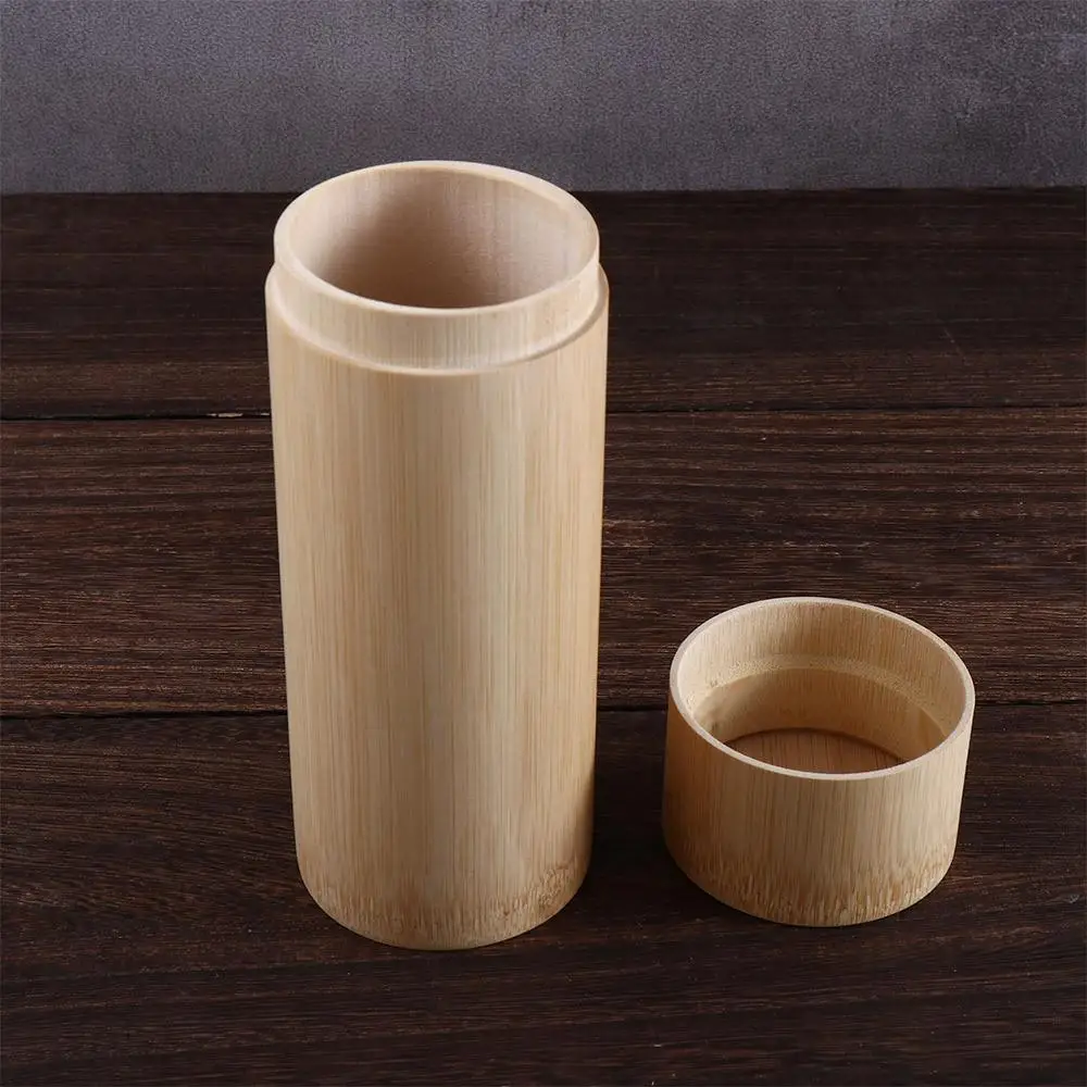 Portable Spice Holder Bamboo Bottle Handmade Storage Box Organizer Container Tea Canister
Portable Spice Holder Bamboo Bottle Handmade Storage Box Organizer Container Tea Canister