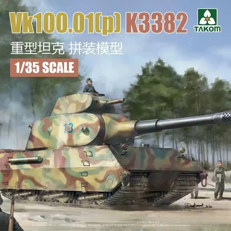TAKOM model building kits 2187 Vk100.01 (p) K3382 Heavy Tank 1/35,for birthday toys, collectible gifts
TAKOM model building kits 2187 Vk100.01 (p) K3382 Heavy Tank 1/35,for birthday toys, collectible gifts