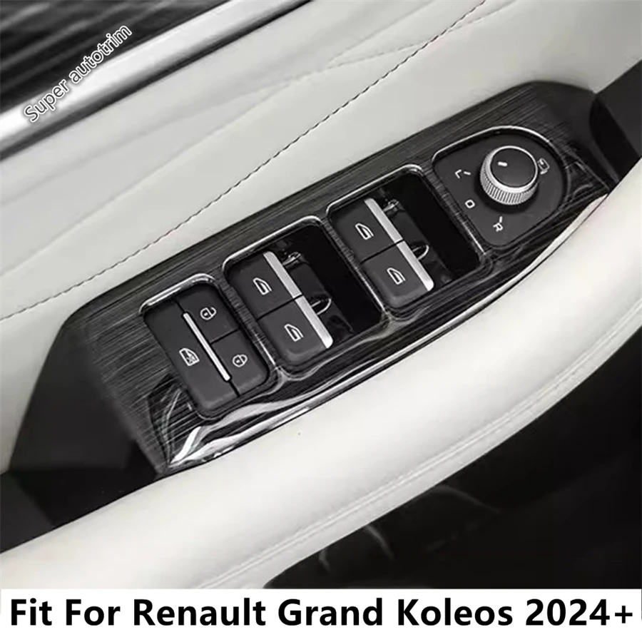 Car Inner Door Armrest Window Lift Button Control Panel Cover Trim Metal Accessories Interior For Renault Grand Koleos 2024 2025
Car Inner Door Armrest Window Lift Button Control Panel Cover Trim Metal Accessories Interior For Renault Grand Koleos 2024 2025