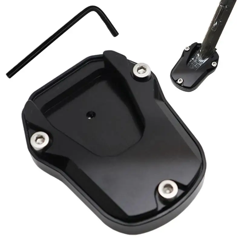 Motorcycle Kickstand Plate Aluminum Alloy Parking Support Stand Heavy-Duty Wear-Resistant Motorbike Accessories For Street
Motorcycle Kickstand Plate Aluminum Alloy Parking Support Stand Heavy-Duty Wear-Resistant Motorbike Accessories For Street