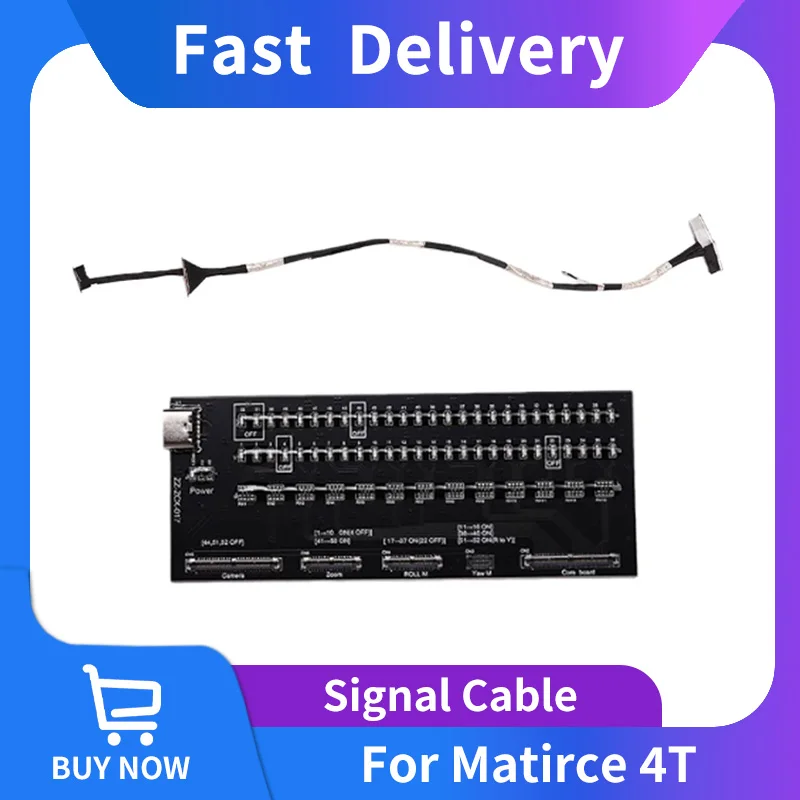 For Matrice 4T Gimbal Signal Cable & Signal Test Board Flex Wire Detection Circuit Plate Repair Testing Replacement Spare Parts
For Matrice 4T Gimbal Signal Cable & Signal Test Board Flex Wire Detection Circuit Plate Repair Testing Replacement Spare Parts