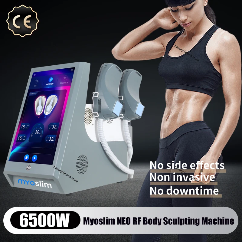 Myoslim Weight Loss Sculpting Body Muscle Slimming Machine 6500W with 4 Handles EMS body Stimulate Electromagnetic
Myoslim Weight Loss Sculpting Body Muscle Slimming Machine 6500W with 4 Handles EMS body Stimulate Electromagnetic