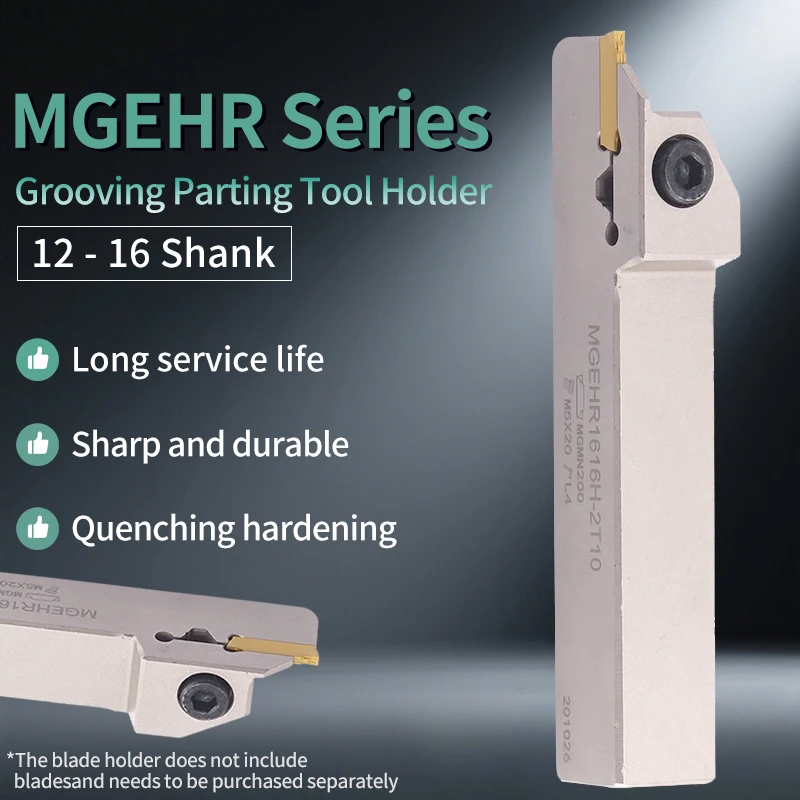 MGEHR1212/1616 CNC outer diameter grooving cutting and cutting tool bar lathe cutter extended outer circular grooving tool
MGEHR1212/1616 CNC outer diameter grooving cutting and cutting tool bar lathe cutter extended outer circular grooving tool