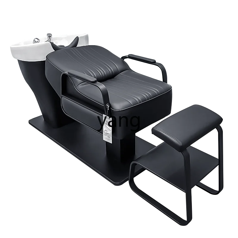 Yjq haircut shampoo bed fashionable ceramic deep basin simple semi-lying flush bed high-end hair salon
Yjq haircut shampoo bed fashionable ceramic deep basin simple semi-lying flush bed high-end hair salon