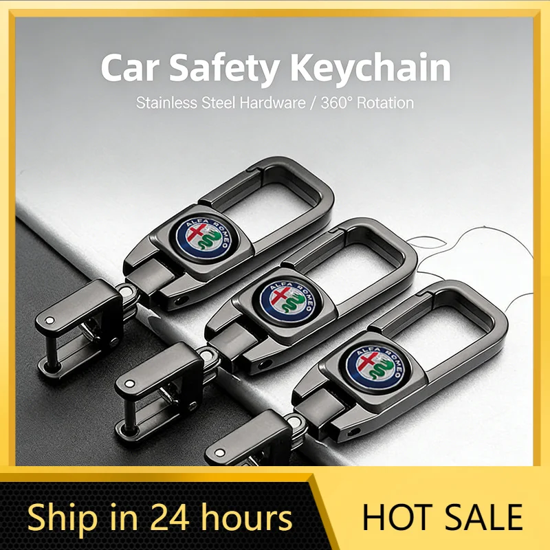 Car Stickers Metal Keychain Car Emblem Keyring Pendant Auto Accessories For Alfa Romeo 147 159 166 156 4C Spider Giulia Giuliett
Car Stickers Metal Keychain Car Emblem Keyring Pendant Auto Accessories For Alfa Romeo 147 159 166 156 4C Spider Giulia Giuliett