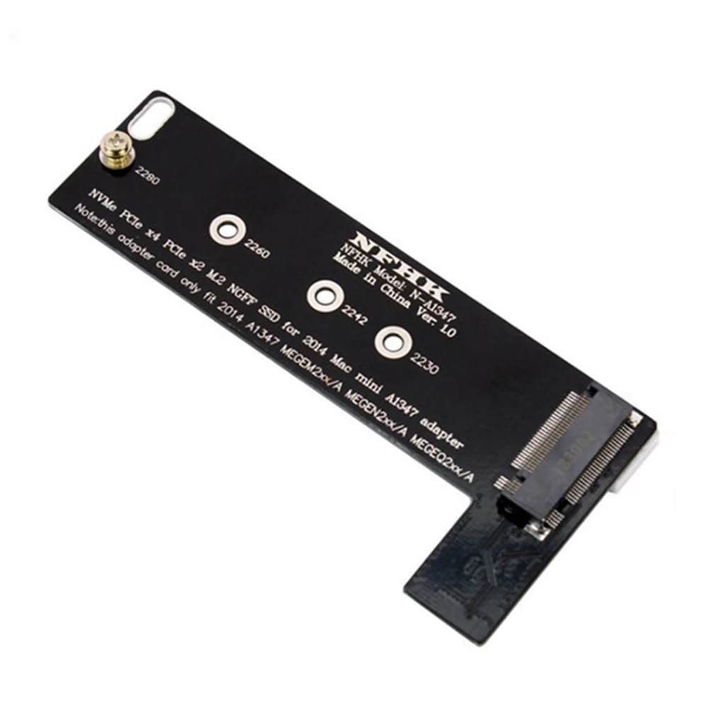 Интерфейсная карта с поддержкой SSD Express NVMe M.2 для Mini 2014, конец A1347 MEGEN2 MEGEM2 MEGEQ2 Карта адаптера
Интерфейсная карта с поддержкой SSD Express NVMe M.2 для Mini 2014, конец A1347 MEGEN2 MEGEM2 MEGEQ2 Карта адаптера