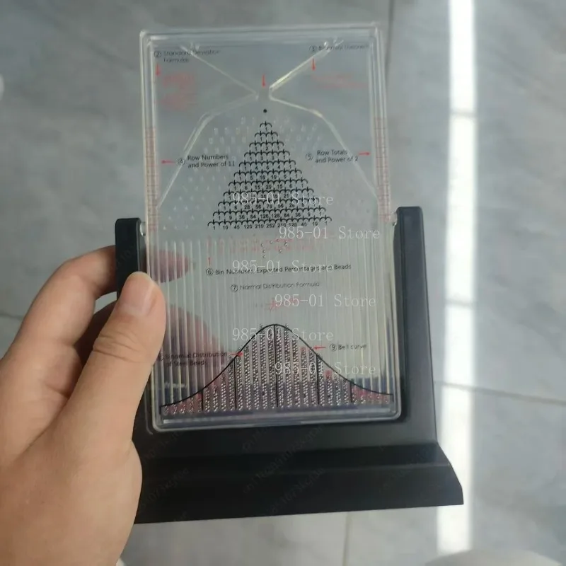Galton Board math toy, probability statistics teaching tool for normal distribution demonstration
Galton Board math toy, probability statistics teaching tool for normal distribution demonstration