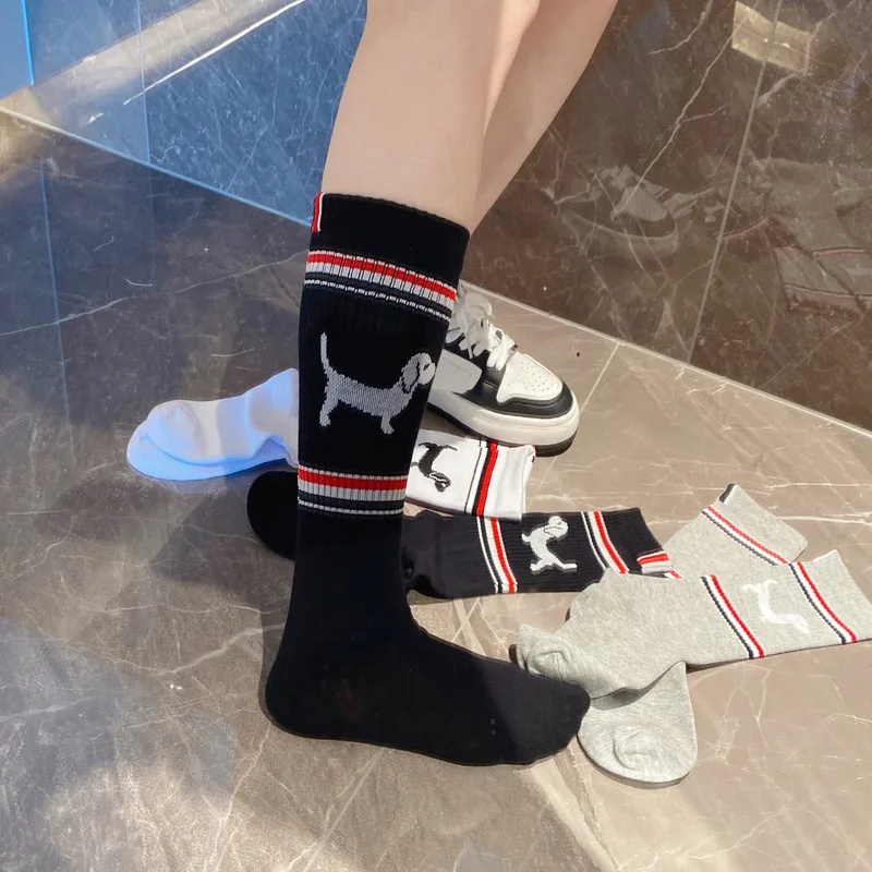Small Dog Socks Ins Trendy College Style Striped Socks High Quality Personalized Cartoon Men's and Women's Socks
Small Dog Socks Ins Trendy College Style Striped Socks High Quality Personalized Cartoon Men's and Women's Socks
