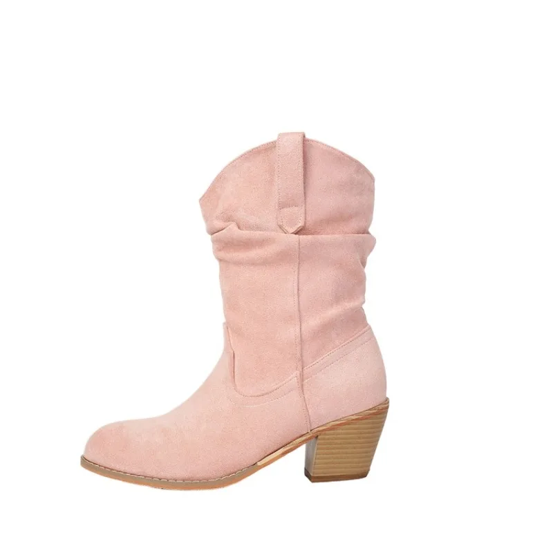 Высококачественная осенне-зимняя женская обувь. Толстый каблук. Морщинистый дизайн на верхней части обуви. Модный тренд в стиле ретро. Простой и элегантный.
Высококачественная осенне-зимняя женская обувь. Толстый каблук. Морщинистый дизайн на верхней части обуви. Модный тренд в стиле ретро. Простой и элегантный.