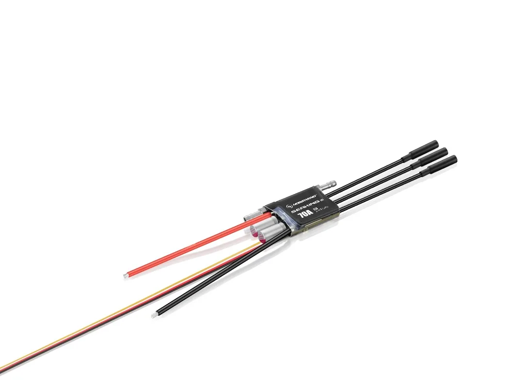 Hobbywing Seaking PRO 70A G2 Sensorless Brushless ESC 2-4S Mini Mono/Mini ECO/Mini Hydro competition for RC Boat
Hobbywing Seaking PRO 70A G2 Sensorless Brushless ESC 2-4S Mini Mono/Mini ECO/Mini Hydro competition for RC Boat