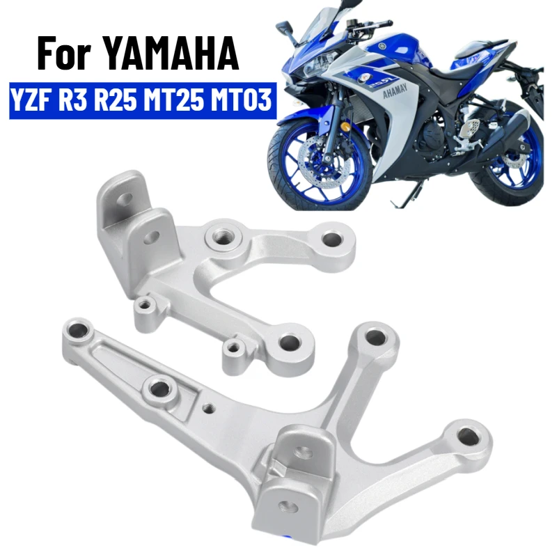 For YAMAHA YZF R3 R25 MT25 MT03 2014-2025 Motorcycle Left Right Bracket YZFR25 YZFR3 2024 Front Footrest Foot Peg Pedal
For YAMAHA YZF R3 R25 MT25 MT03 2014-2025 Motorcycle Left Right Bracket YZFR25 YZFR3 2024 Front Footrest Foot Peg Pedal