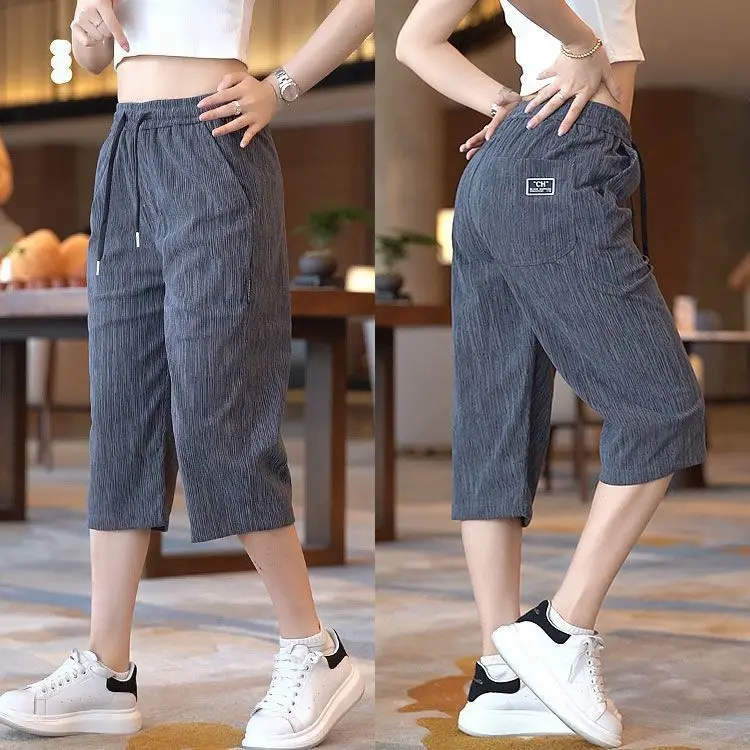 Cool Feeling Men's ort Pants Summer Thin High Elastic Seven-Foot High Waist Casual Trousers Faionable All-Match Meteor St...
Cool Feeling Men's ort Pants Summer Thin High Elastic Seven-Foot High Waist Casual Trousers Faionable All-Match Meteor St...