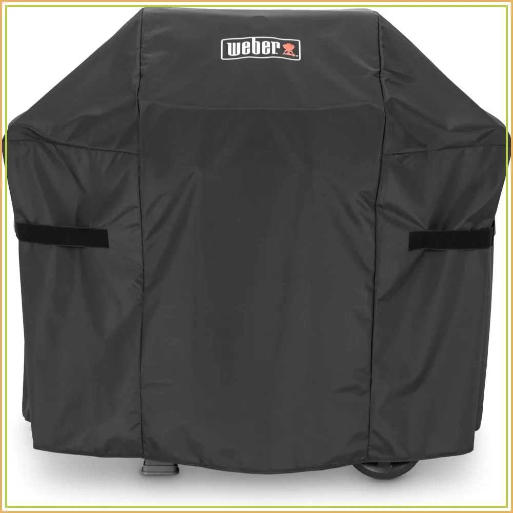 Premium Water-Resistant Grill Cover, Fits Most 2-3 Burner Gas Grills Up to 48 Inches, Black, Durable & Secure
Premium Water-Resistant Grill Cover, Fits Most 2-3 Burner Gas Grills Up to 48 Inches, Black, Durable & Secure