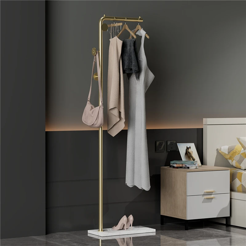 Light Luxury Clothes Hanger Floor Bedroom Door Clothes Rack Modern Minimalist Coat Rack
Light Luxury Clothes Hanger Floor Bedroom Door Clothes Rack Modern Minimalist Coat Rack
