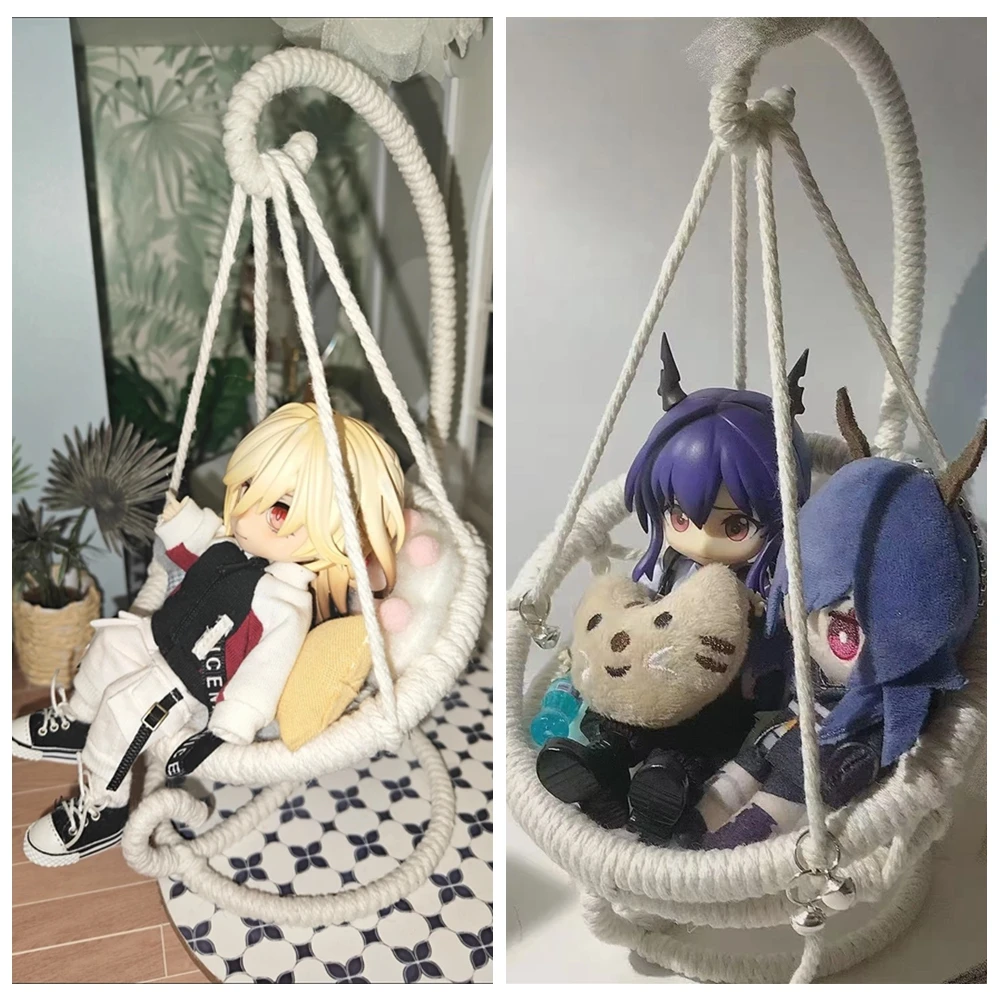 Mini Hanging Chair Hanging Basket 1/12bjd Ob11 10cm Cotton Doll Baby Miniature Shooting Scene Props For Figure Doll
Mini Hanging Chair Hanging Basket 1/12bjd Ob11 10cm Cotton Doll Baby Miniature Shooting Scene Props For Figure Doll