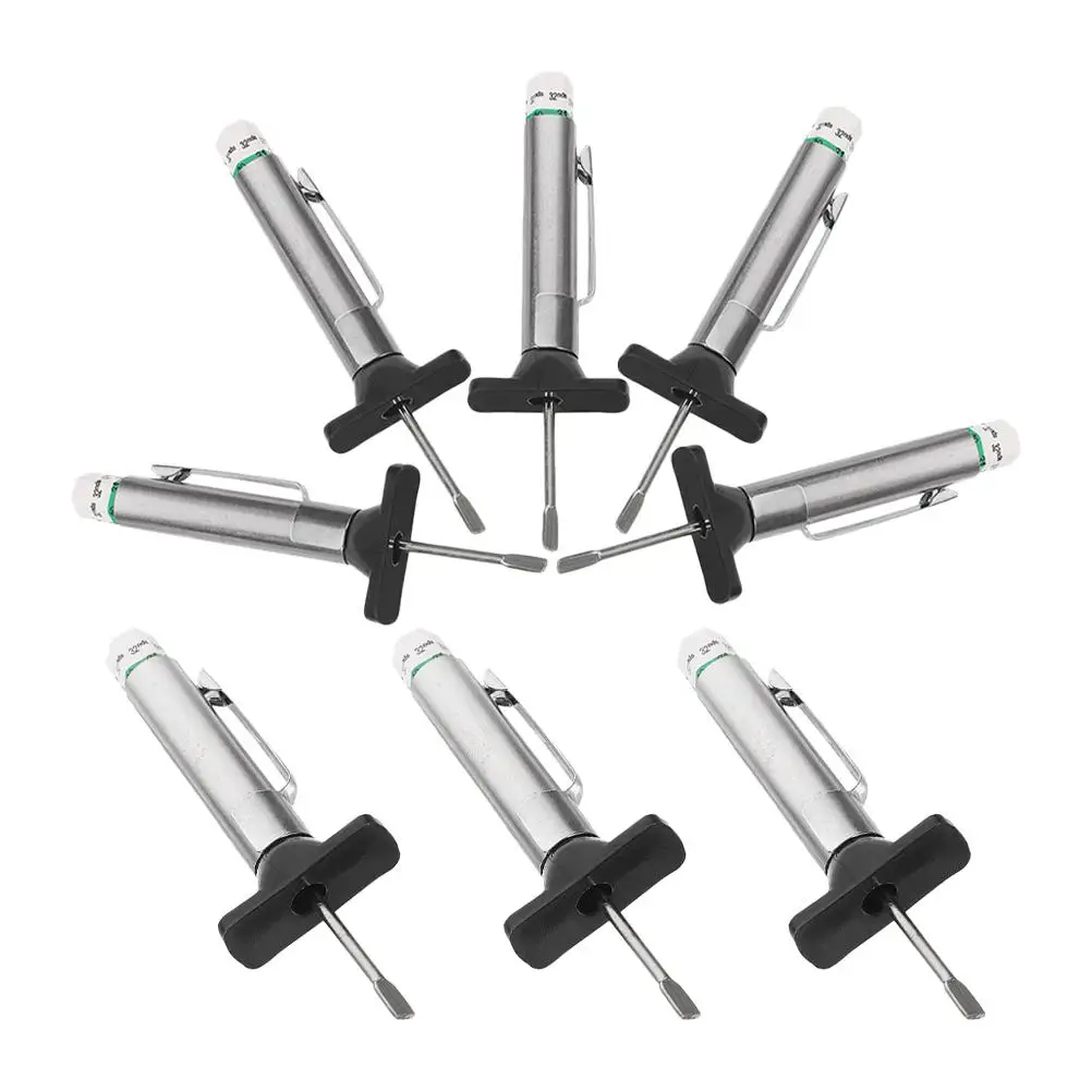 8 Pcs Tire Tread Depth Gauge Measurer Tool Glue Abs Portable Car Thread for Automotive Replacement Instrument Panel Gauges
8 Pcs Tire Tread Depth Gauge Measurer Tool Glue Abs Portable Car Thread for Automotive Replacement Instrument Panel Gauges