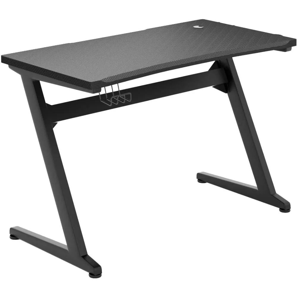 Gaming Desk, Z Shaped Ergonomic Gaming Computer Desk, E-Sports Game Desk with Cup & Headphone Holder and Mouse Pad, Gamer Works
Gaming Desk, Z Shaped Ergonomic Gaming Computer Desk, E-Sports Game Desk with Cup & Headphone Holder and Mouse Pad, Gamer Works