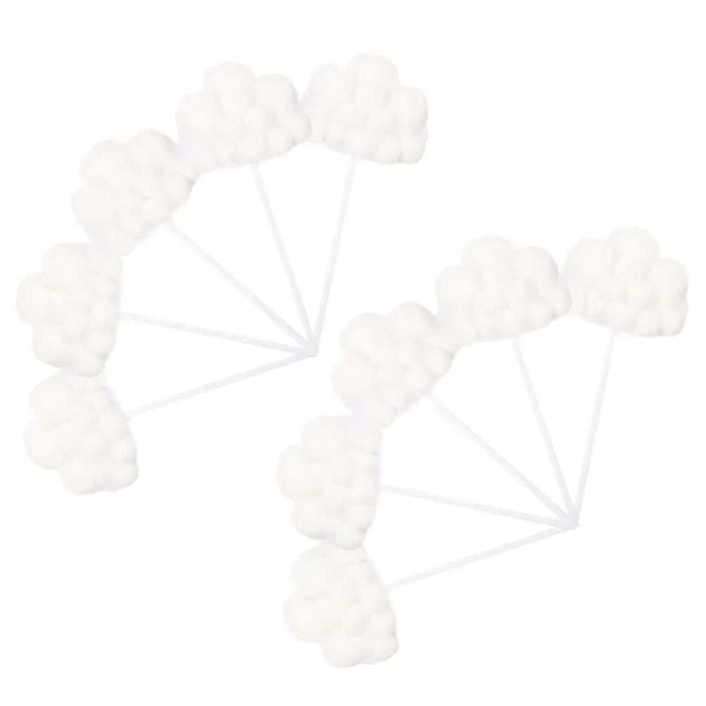 10 Pcs Cloud Shaped Cake Decorations Unique Baby Boy Cupcake Topper for Birthday Party Wedding naments Dessert Picks
10 Pcs Cloud Shaped Cake Decorations Unique Baby Boy Cupcake Topper for Birthday Party Wedding naments Dessert Picks