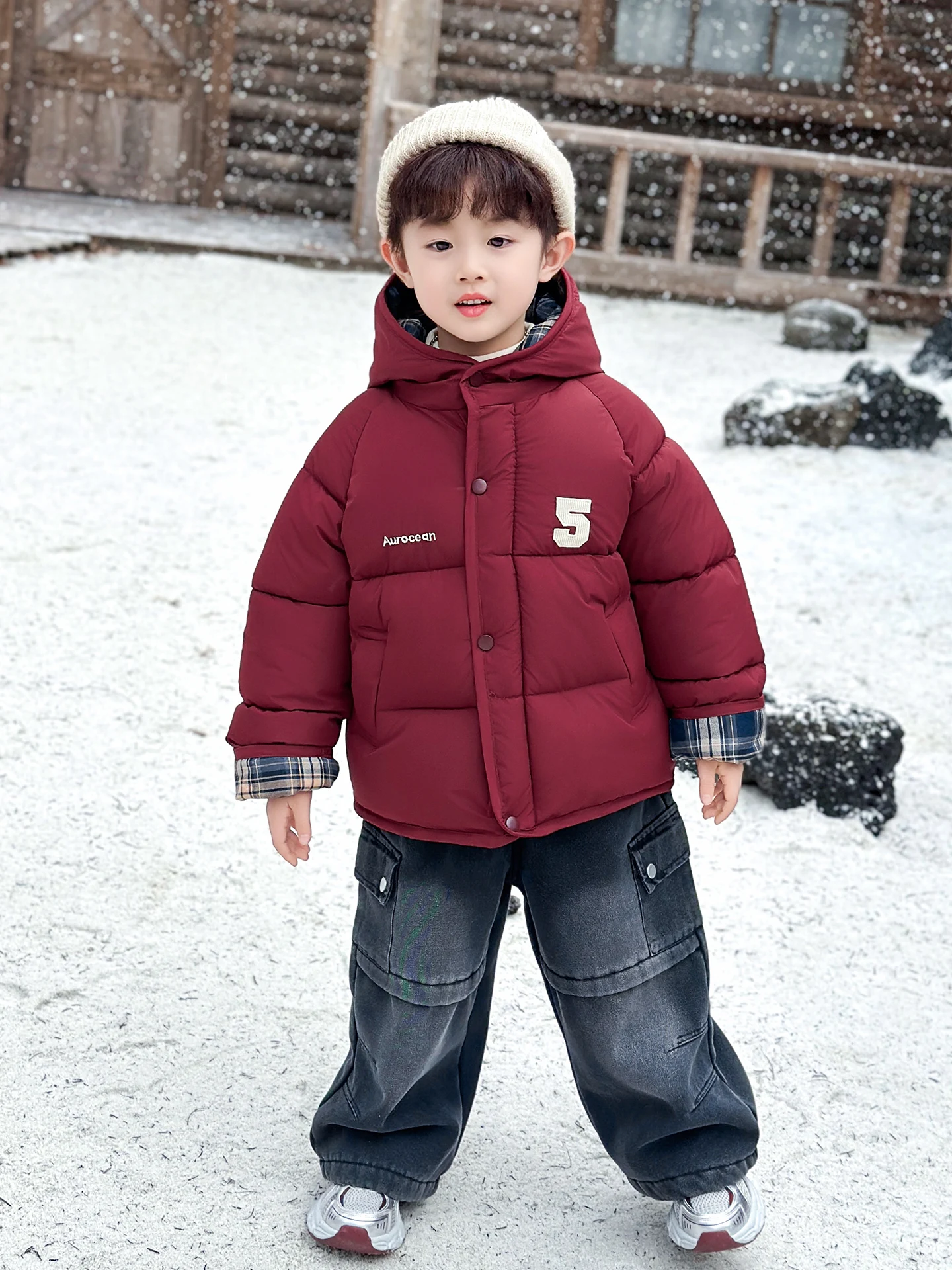 Boys Winter Jacket Thickened down Cotton Coat Stylish Coat for Children Casual Wear Warmth Guaranteed Polyester Fabric Long S...
Boys Winter Jacket Thickened down Cotton Coat Stylish Coat for Children Casual Wear Warmth Guaranteed Polyester Fabric Long S...