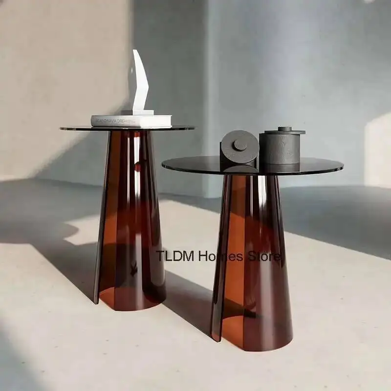 Side Italian Acrylic Coffee Tables Nordic Transparent Table for Living Room Furniture Home Balcony Luxury Round Corner Table Set
Side Italian Acrylic Coffee Tables Nordic Transparent Table for Living Room Furniture Home Balcony Luxury Round Corner Table Set