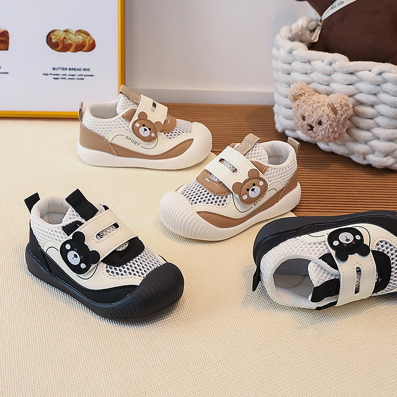 Toddler Mesh Sneakers Cute Bear Casual Outdoor Kids Non-slip Shoes for Boys Girls Unisex Breathable Children First Walker Shoes
Toddler Mesh Sneakers Cute Bear Casual Outdoor Kids Non-slip Shoes for Boys Girls Unisex Breathable Children First Walker Shoes