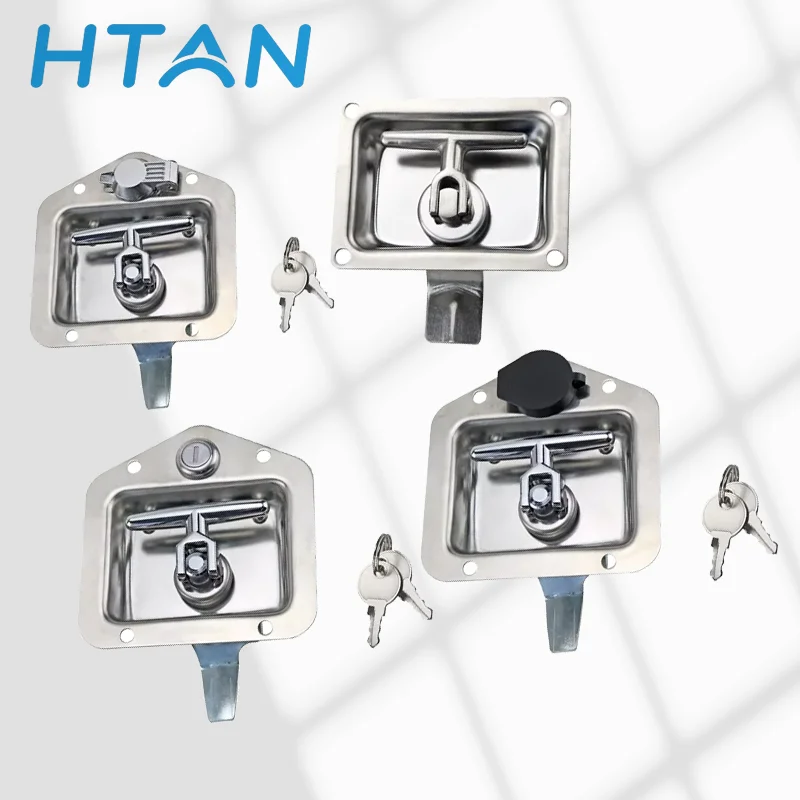 Stainless Steel T-Shaped Plate Lock For Industrial Electrical Automotive Ship Container Automotive Toolbox Container Door Lock
Stainless Steel T-Shaped Plate Lock For Industrial Electrical Automotive Ship Container Automotive Toolbox Container Door Lock