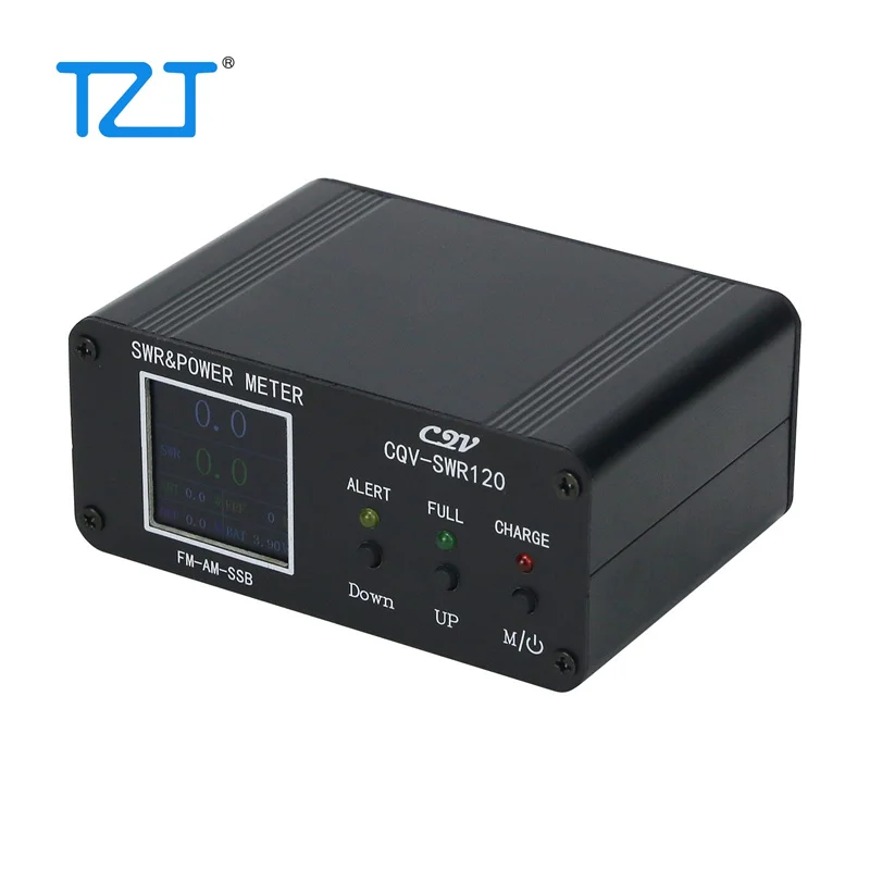 TZT 1.8MHz-54MHz CQV-SWR120 Colour LCD Display Digital SWR & Power Meter with Type-C Interface
TZT 1.8MHz-54MHz CQV-SWR120 Colour LCD Display Digital SWR & Power Meter with Type-C Interface