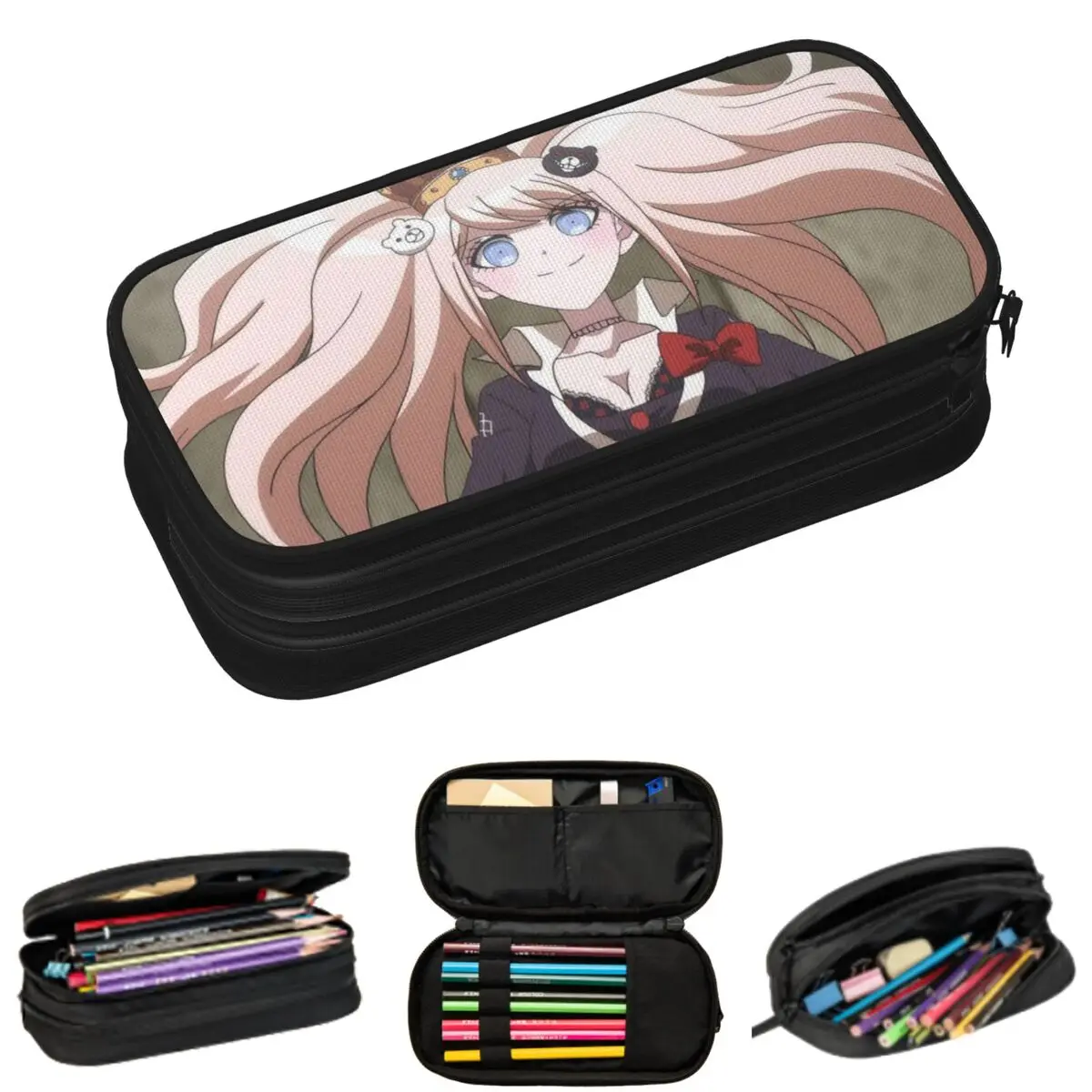 Anime Danganronpa Junko Enoshima Pencil Cases for Students Gifts Pen Box Pencil Bag Large Capacity Pencil Pouch
Anime Danganronpa Junko Enoshima Pencil Cases for Students Gifts Pen Box Pencil Bag Large Capacity Pencil Pouch