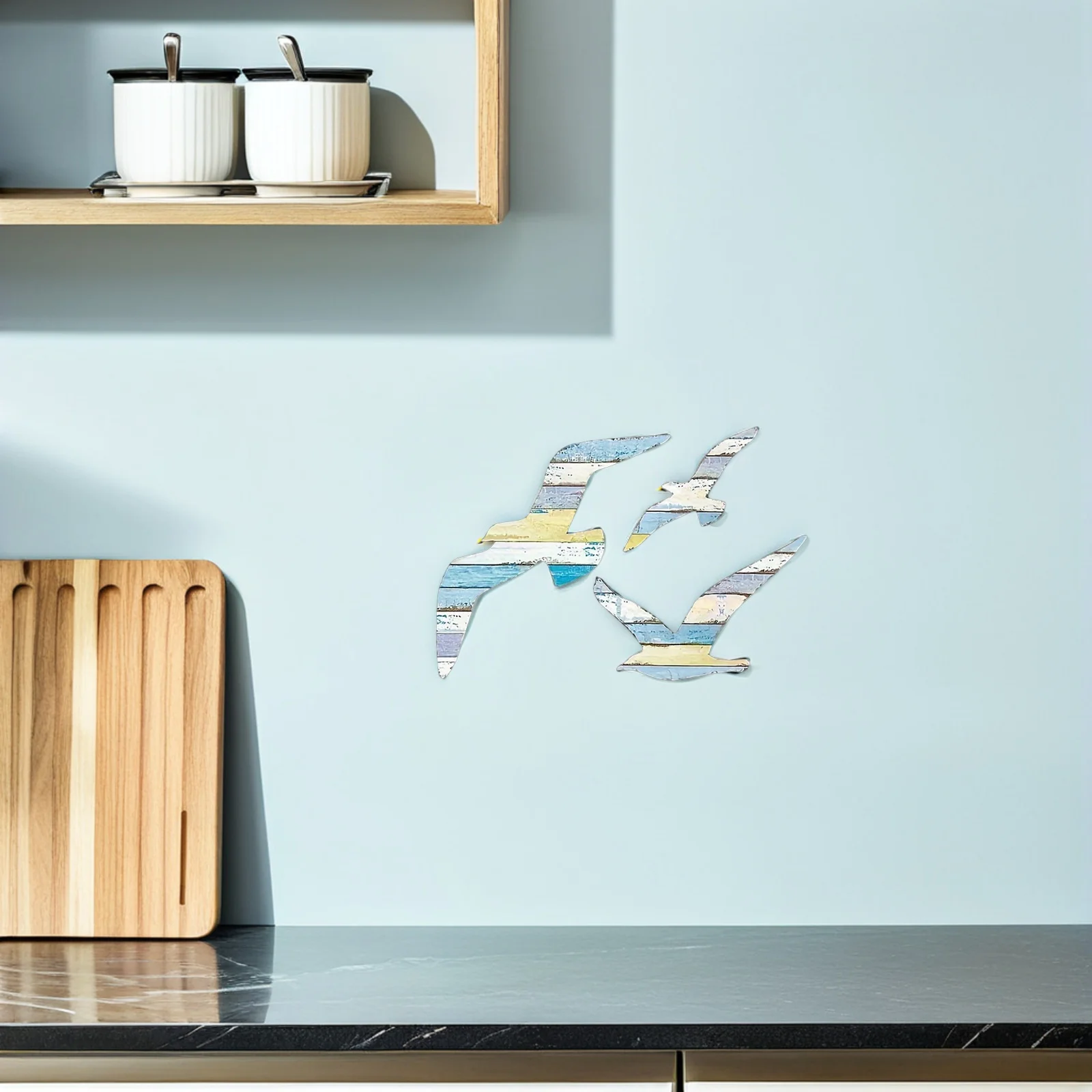 3Pcs Wood Seagulls Handmade Wall Decor Mediterranean Coastal Beach Theme Nautical Wood Wall Sculpture Living Room Nursery
3Pcs Wood Seagulls Handmade Wall Decor Mediterranean Coastal Beach Theme Nautical Wood Wall Sculpture Living Room Nursery
