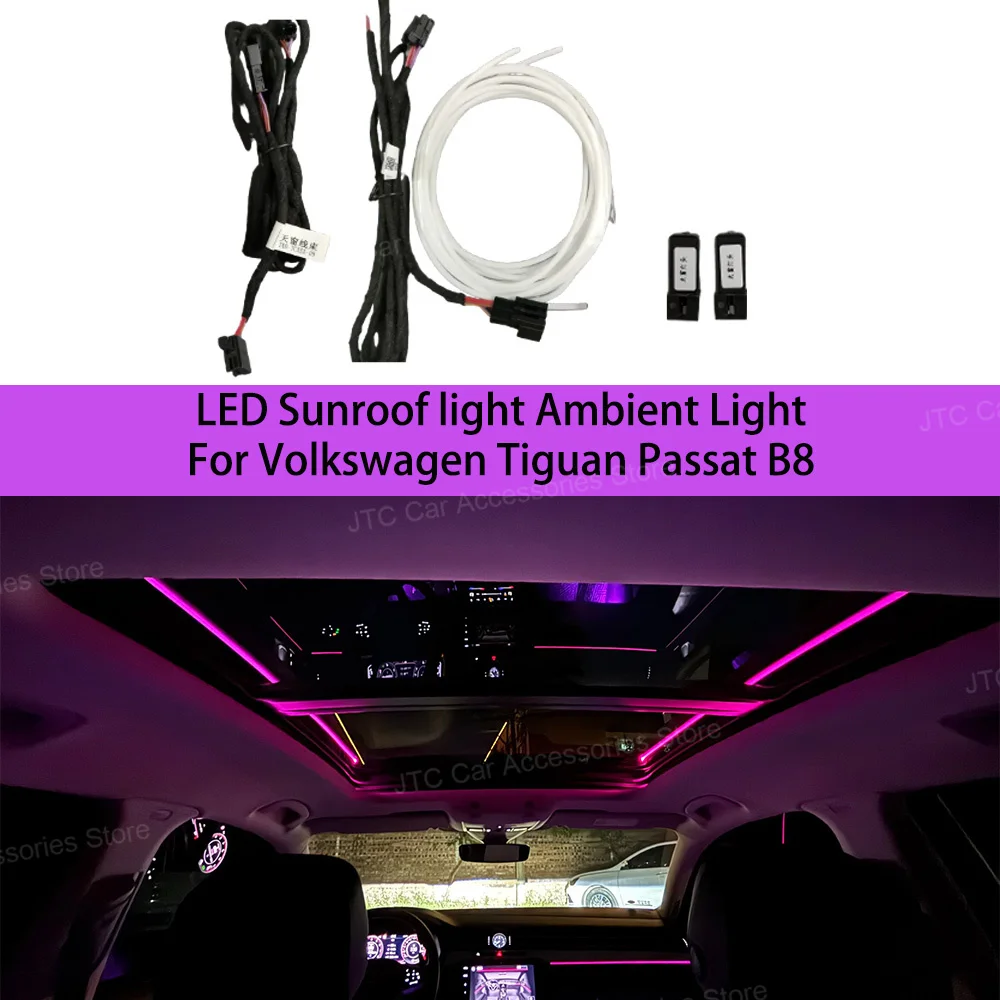LED Sunroof light Ambient Light for Volkswagen Tiguan 2017+ Passat B8 Tayron Arteon 2019, For Passat Interior Lighting Upgrade
LED Sunroof light Ambient Light for Volkswagen Tiguan 2017+ Passat B8 Tayron Arteon 2019, For Passat Interior Lighting Upgrade