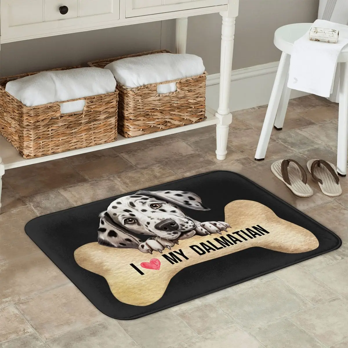 I Love My Dalmatian Dog Anti-slip Doormat Floor Mat Antiwear Carpet Rug for Kitchen Entrance Bathroom Living room Footpad Mats
I Love My Dalmatian Dog Anti-slip Doormat Floor Mat Antiwear Carpet Rug for Kitchen Entrance Bathroom Living room Footpad Mats