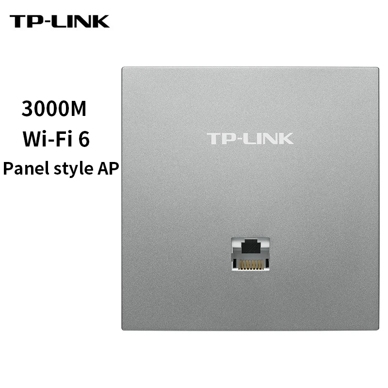 TP-LINK Silver AX3000 Dual Band Gigabit Wi Fi 6 Panel AP Router Full House WiFi 6 Easy Edition Wireless Mesh Networking PoE
TP-LINK Silver AX3000 Dual Band Gigabit Wi Fi 6 Panel AP Router Full House WiFi 6 Easy Edition Wireless Mesh Networking PoE