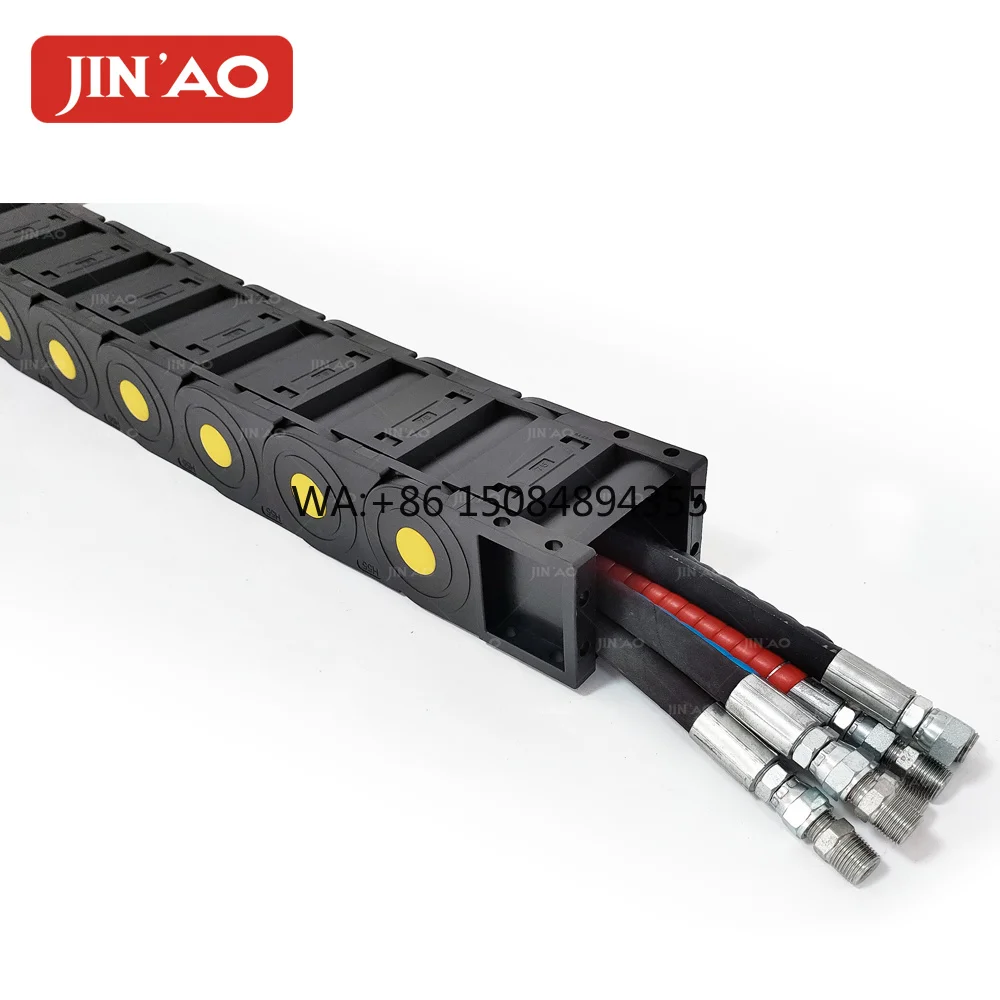Laser Cutting Machine Cable Chain Black Drag Chain Corrosion-Resistant Electrical Drag Chain
Laser Cutting Machine Cable Chain Black Drag Chain Corrosion-Resistant Electrical Drag Chain