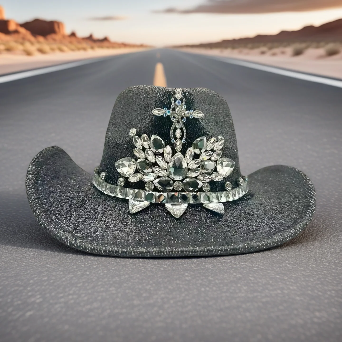 HongLuan блестящая костюмная шляпа для взрослых и ковбойские шляпы со стразами для женщин, ковбойские аксессуары для косплея и кепка в стиле пастушки
HongLuan блестящая костюмная шляпа для взрослых и ковбойские шляпы со стразами для женщин, ковбойские аксессуары для косплея и кепка в стиле пастушки