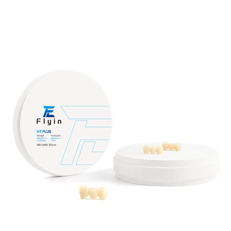 Flyin White dental zirconia disc HT Plus Zirconia Blocks for Dental Cad Cam System Dental lab use
Flyin White dental zirconia disc HT Plus Zirconia Blocks for Dental Cad Cam System Dental lab use