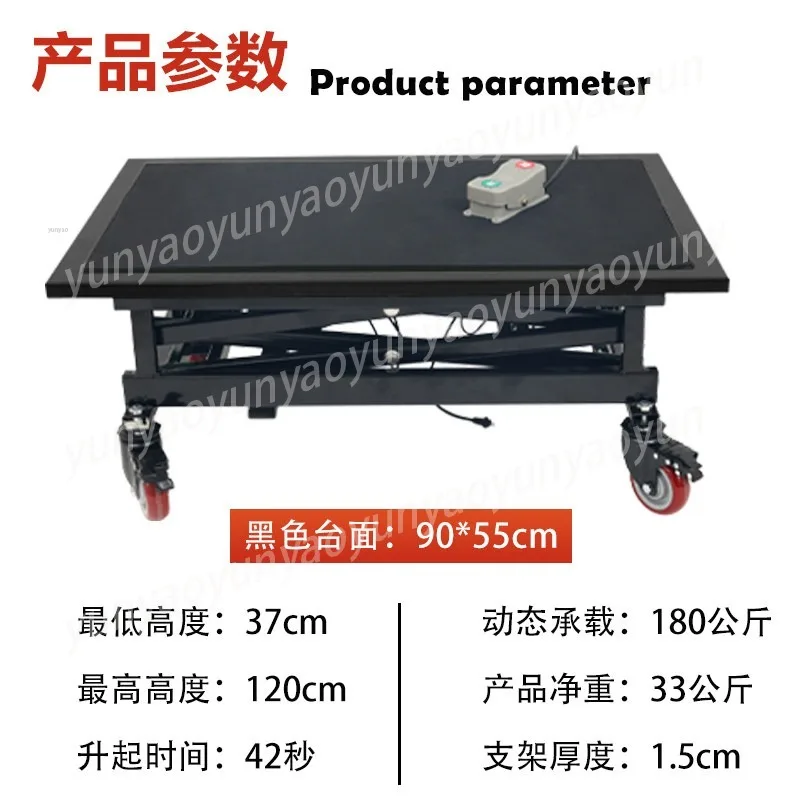 180kg Mobile Electro Hydraulic Scissor Lift Table Heavy Duty Portable Lift for Indoor Decoration Projects
180kg Mobile Electro Hydraulic Scissor Lift Table Heavy Duty Portable Lift for Indoor Decoration Projects