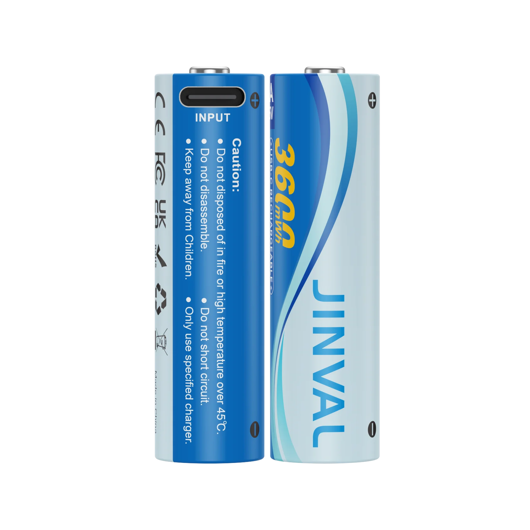 JINVAL 3600mWh AA Rechargeable Battery with Type-C Cable 4 8 12 16pcs Li-ion AA Battery For Remote Control Electric Device
JINVAL 3600mWh AA Rechargeable Battery with Type-C Cable 4 8 12 16pcs Li-ion AA Battery For Remote Control Electric Device