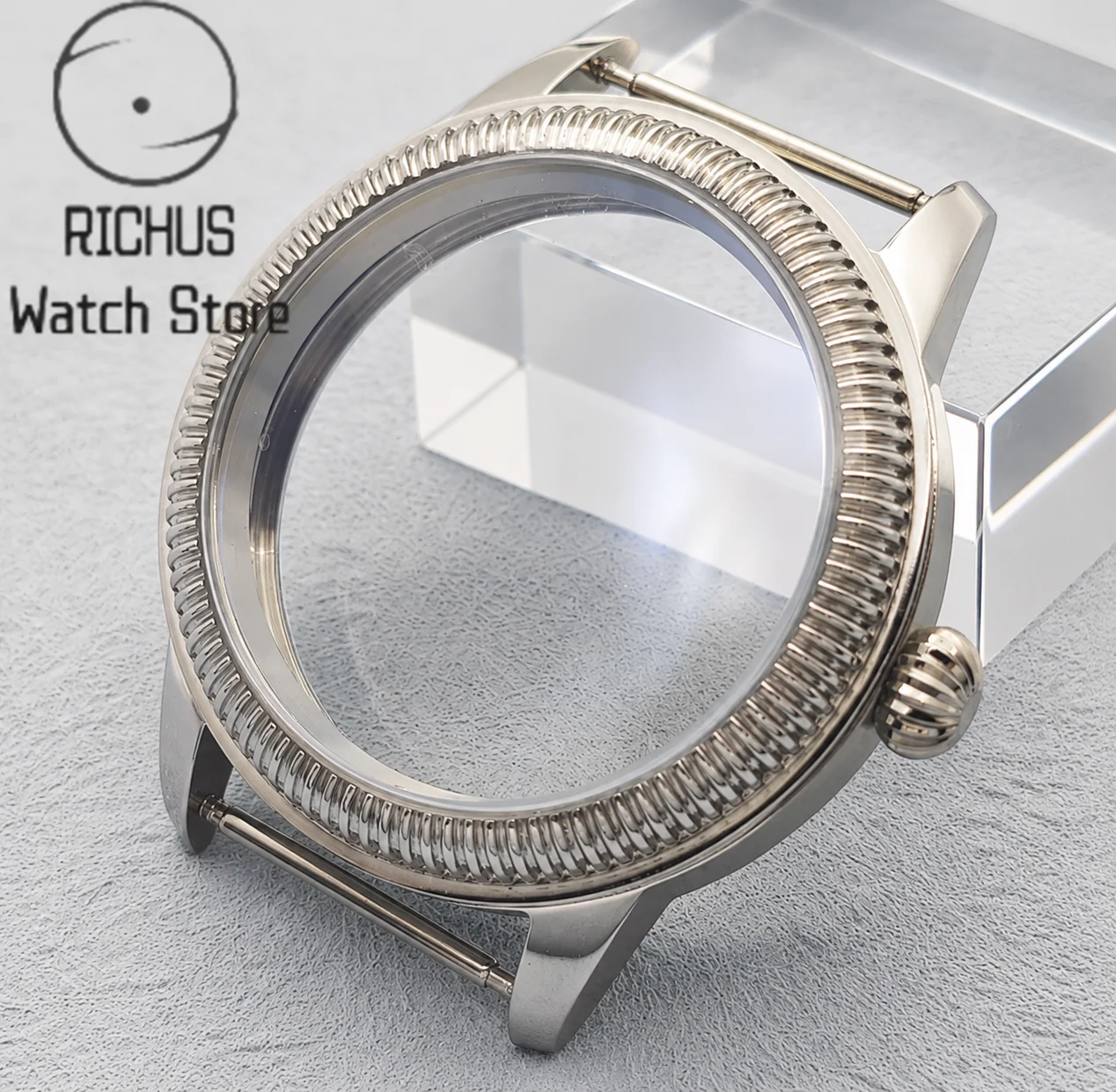 RICHUS ETA 6497 44mm Watch Case For ETA 6497 6498 ST36 Hand Winding Movement Sterile Dial Sapphire Glass Caseback Watch Parts
RICHUS ETA 6497 44mm Watch Case For ETA 6497 6498 ST36 Hand Winding Movement Sterile Dial Sapphire Glass Caseback Watch Parts